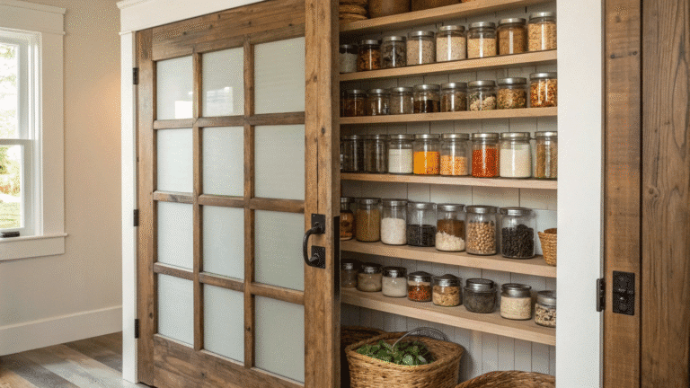 inspiring kitchen pantry door