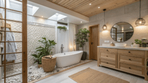 15+ Japandi Bathroom Ideas for Calm and Balance