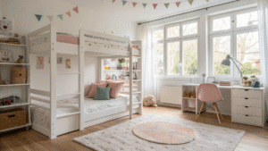 16+ Stylish Kids Bedroom Ideas with Scandinavian Charm
