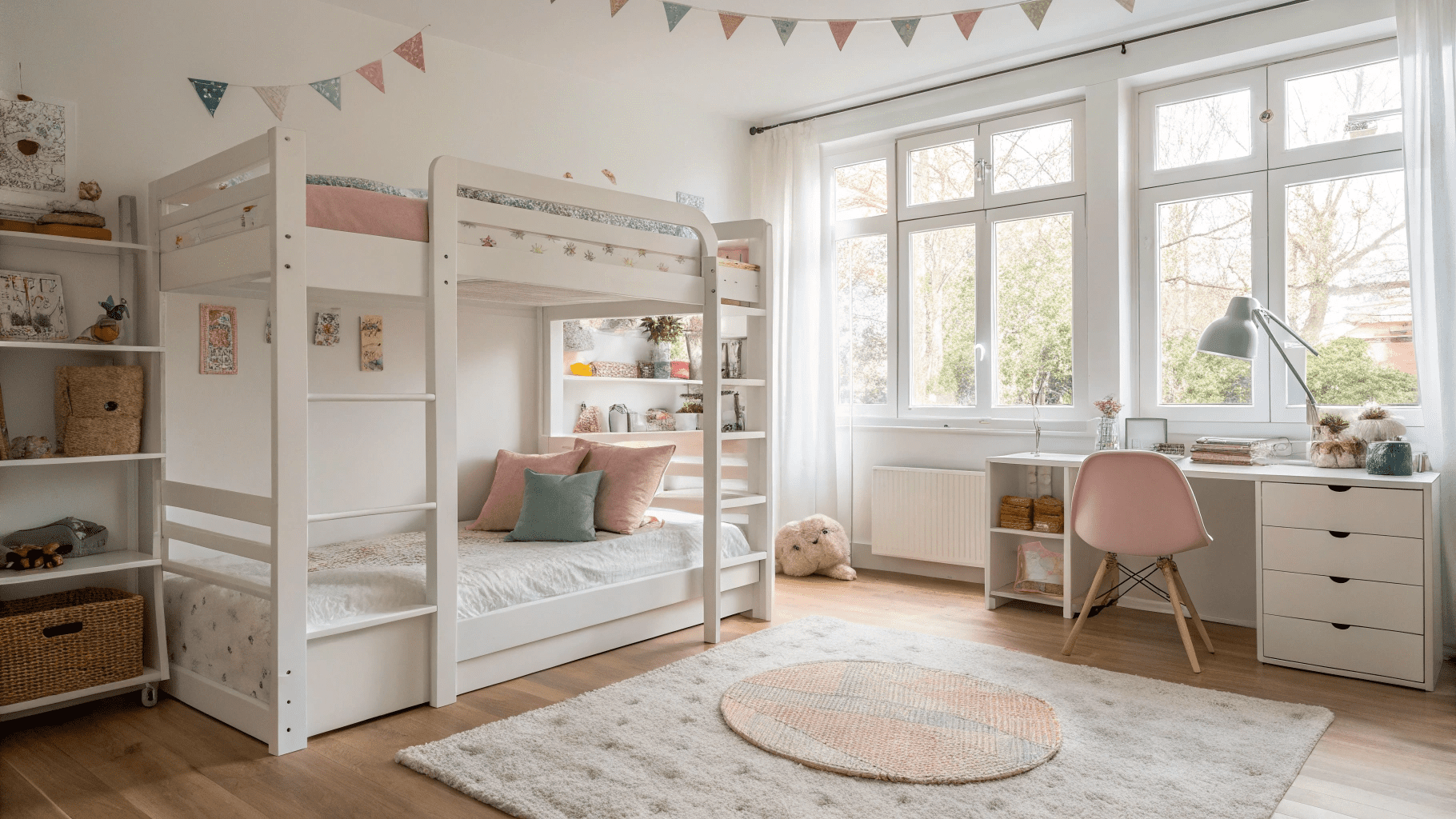 16+ Stylish Kids Bedroom Ideas with Scandinavian Charm