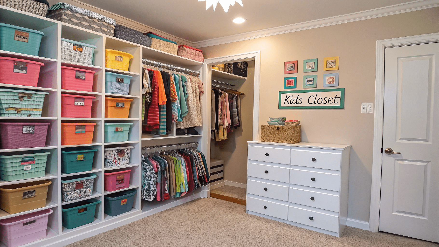 13+ Kids Closet Organization Ideas That Make Mornings Easy