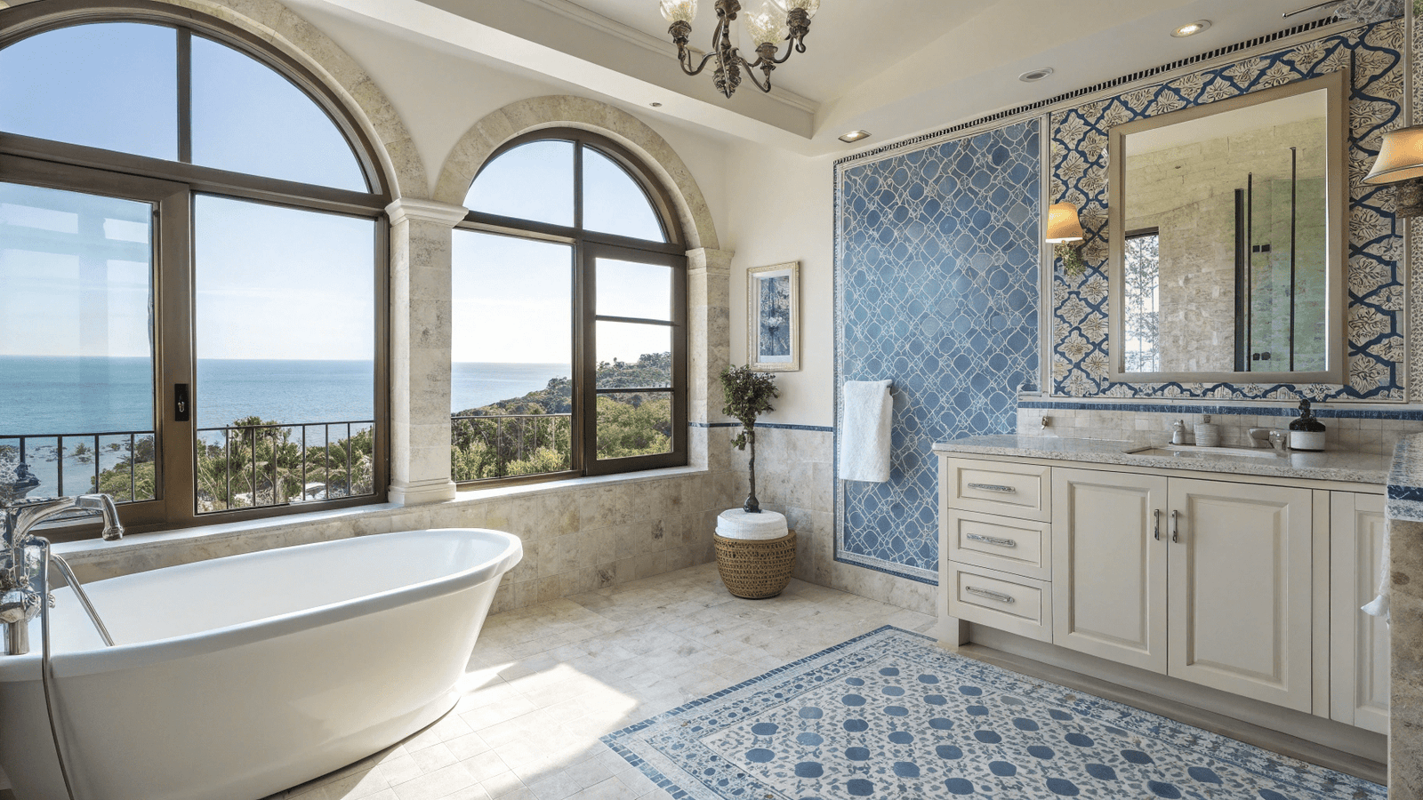 11+ Mediterranean Bathroom Ideas You Can’t Miss