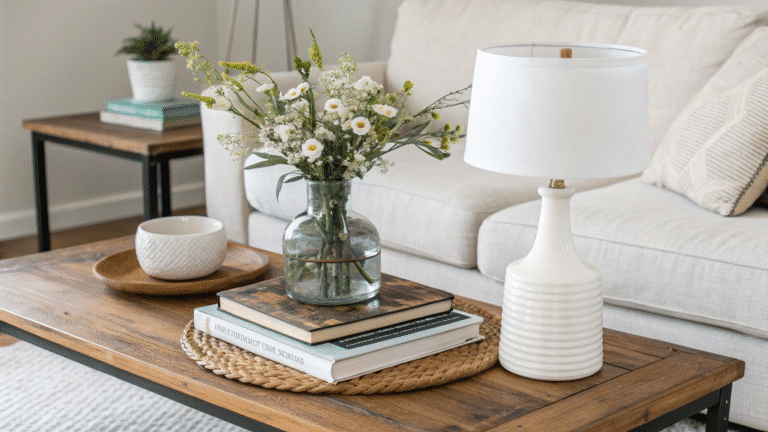 minimal coffee table styling ideas