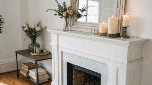 11+ Minimal Fireplace Mantel Styling Tips for Small Spaces