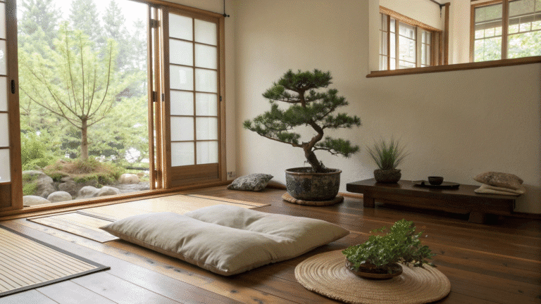 minimal zen living room styling ideas