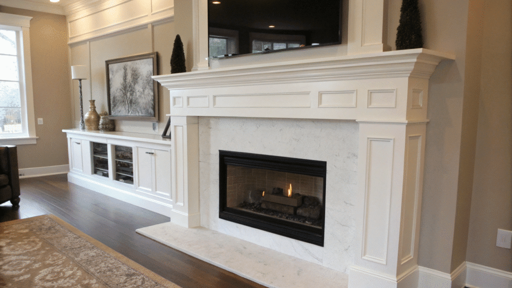 minimalist fireplace mantel designs for a clean fe