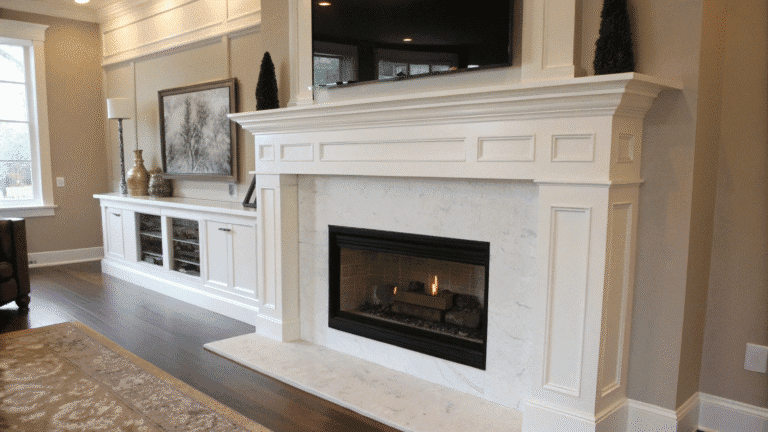 minimalist fireplace mantel designs for a clean fe