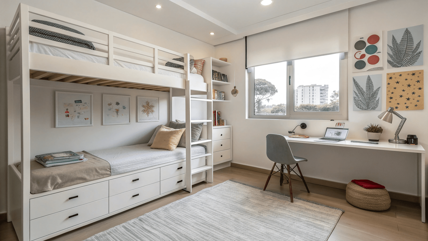 19+ Modern Kids Room Design Ideas with a Minimal Touch