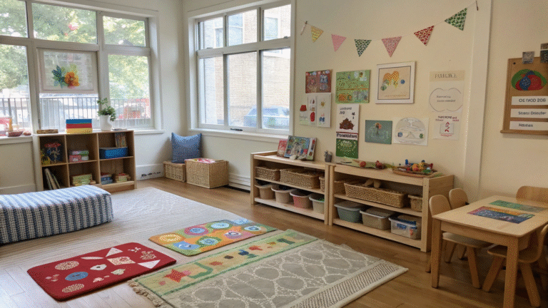 montessori inspired kids room