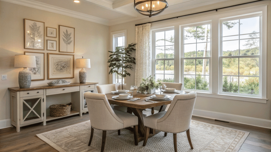 neutral dining room ideas that feel calm and balan