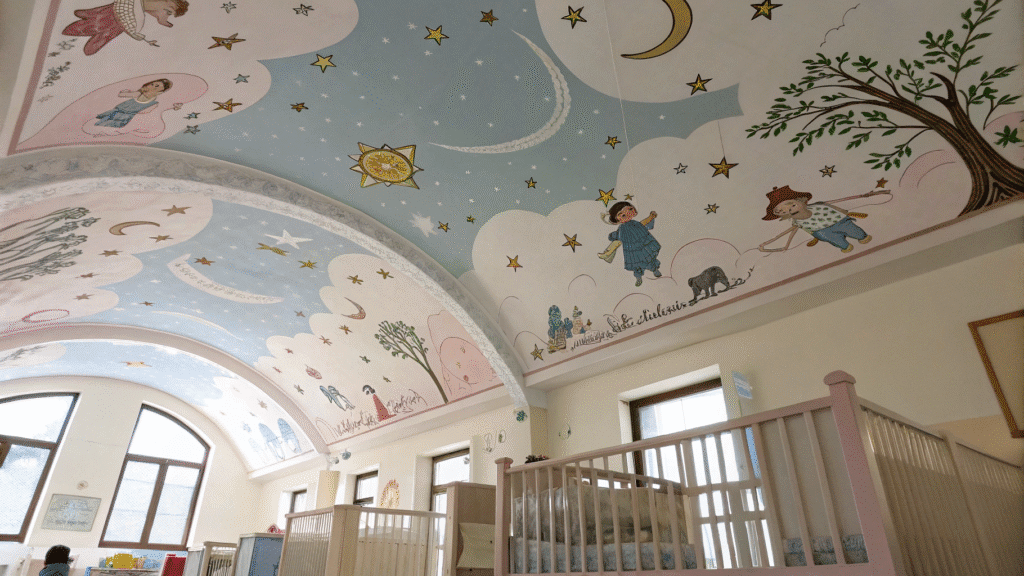 nursery ceiling decor ideas for visual impact