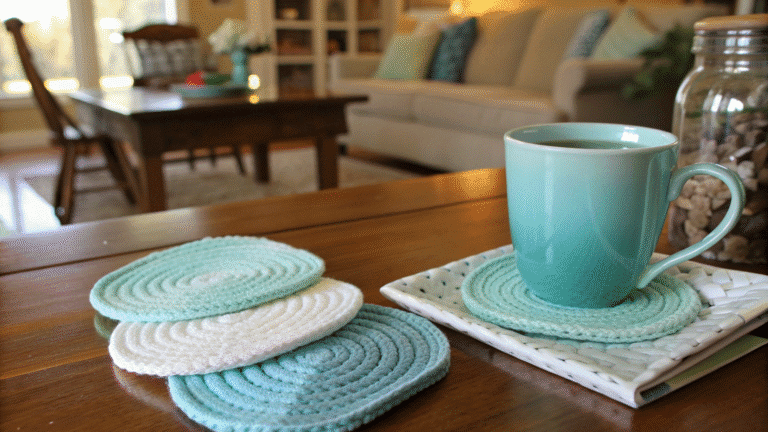 ombre painted coasters for calm inviting homes