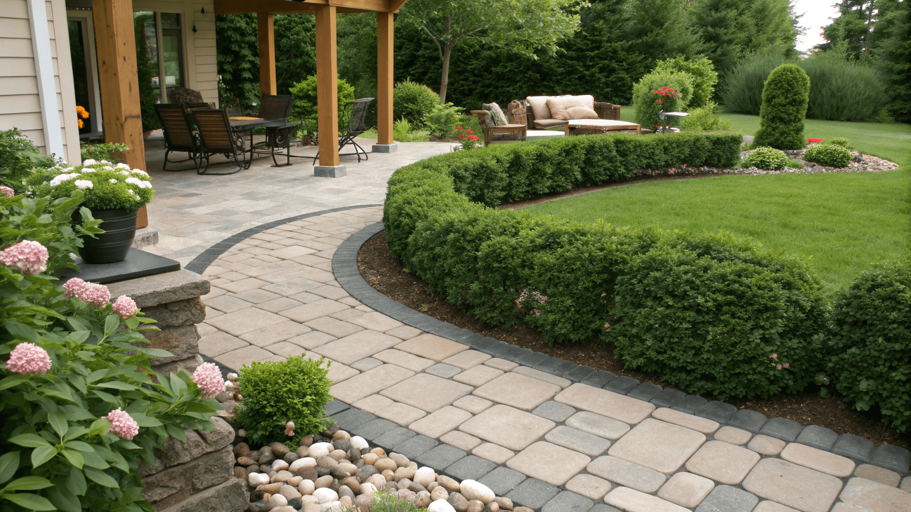 15+ Patio Border Landscaping Ideas to Define Your Space