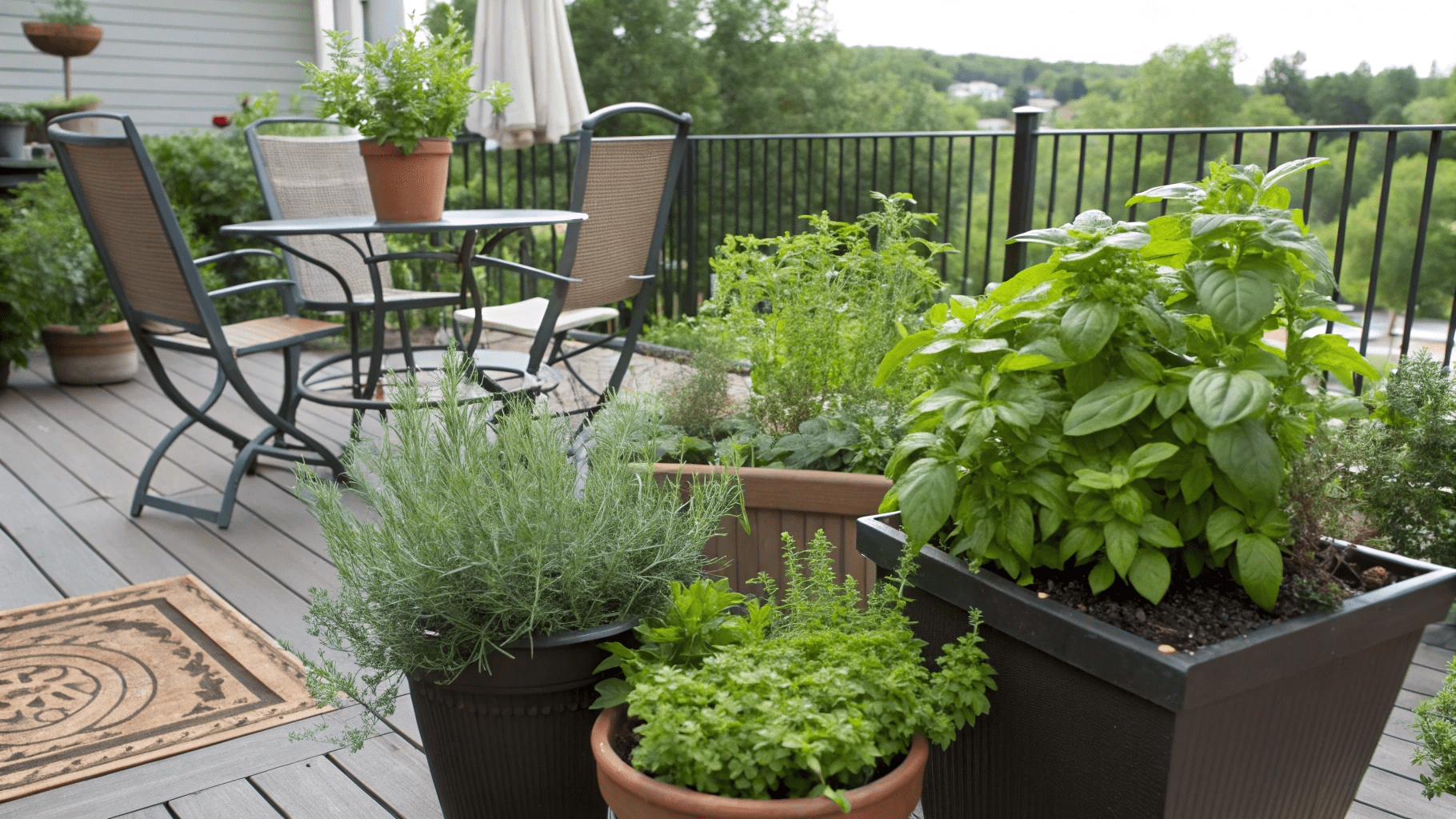 15+ Patio Herb Garden Ideas to Grow Easily