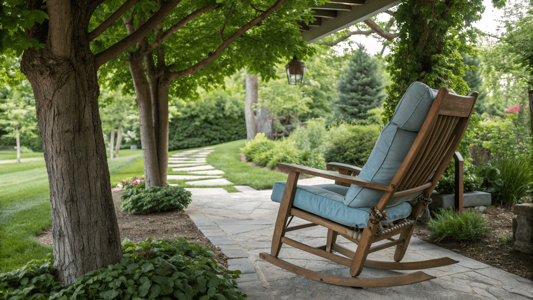 15+ Patio Rocking Chair Ideas for Relaxing Moments