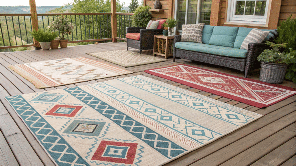 patio rug ideas to complete the look
