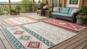 14+ Patio Rug Ideas to Complete the Look