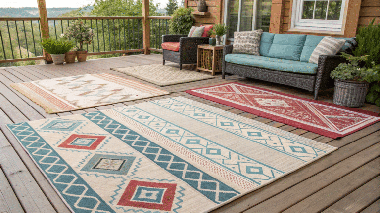 patio rug ideas to complete the look