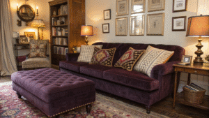 12+ Retro Velvet Couch Styling Ideas