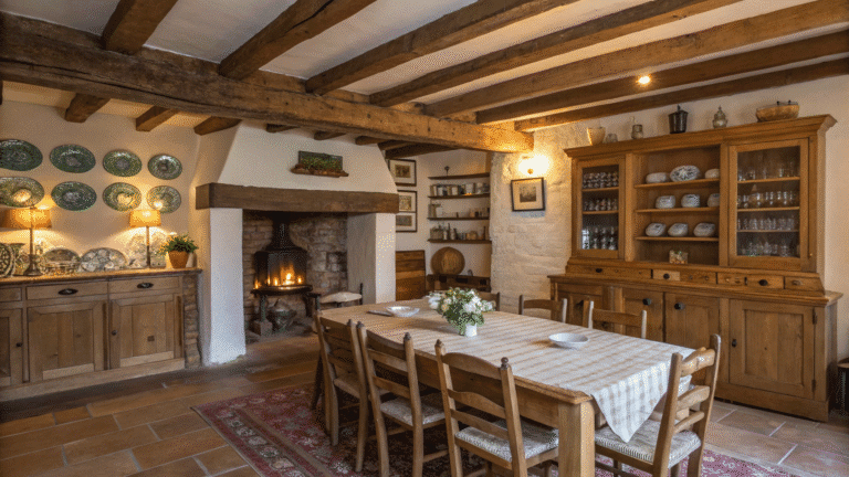 rustic dining room ideas that feel warm and inviti