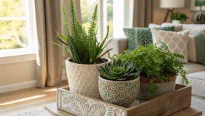 20+ Small Corner Plant Display Ideas for Living Room
