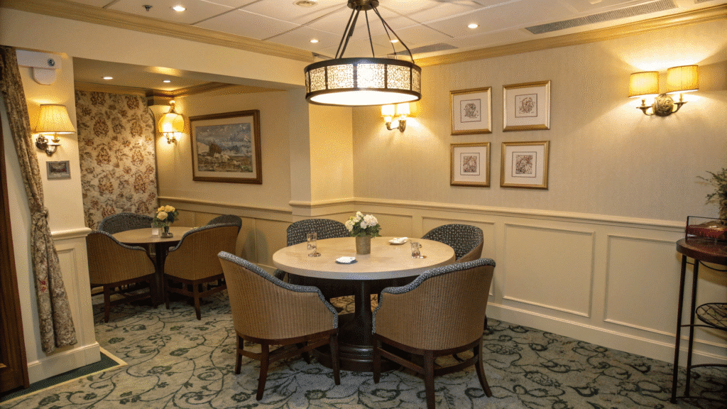 small round dining room ideas for cozy conversatio