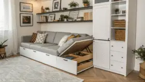 13+ Space-Saving Living Room Storage Ideas That Work