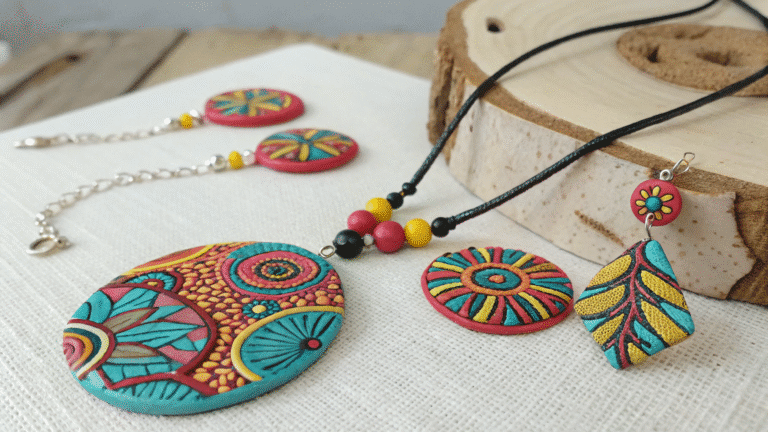stylish polymer clay jewelry