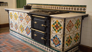 13+ Vintage Stove Tile Surround Ideas