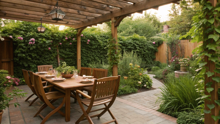 backyard dining ideas
