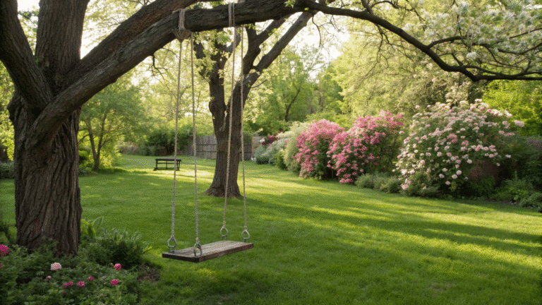 backyard swing ideas