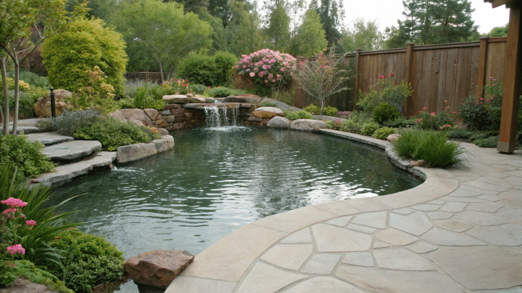 backyard water feature ideas