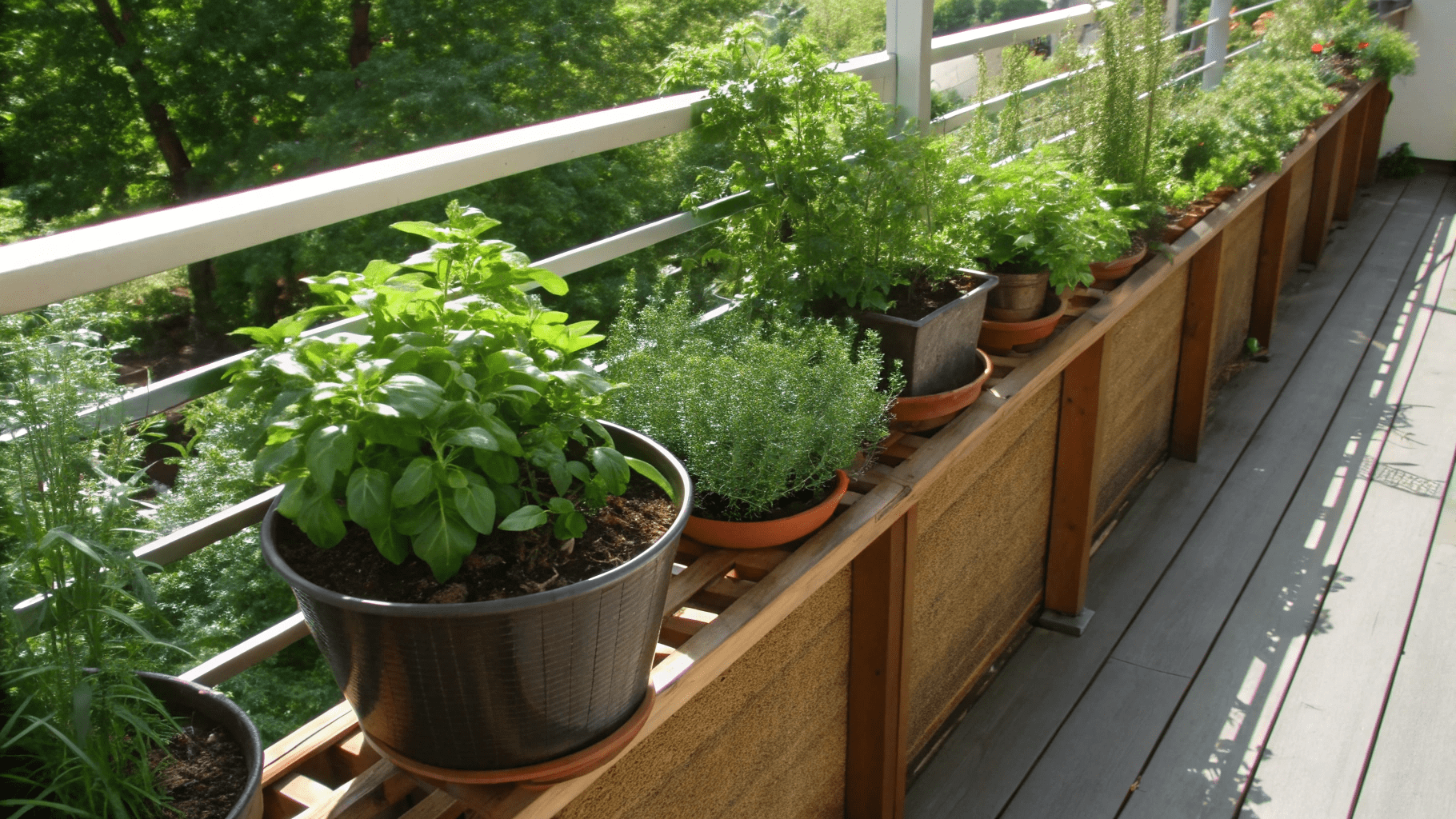 15+ Balcony Herb Garden Ideas for Fresh Flavor