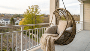 12+ Balcony Swing Chair Styling Ideas