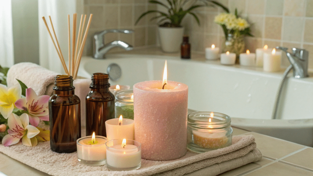 bathroom scent and candle ideas