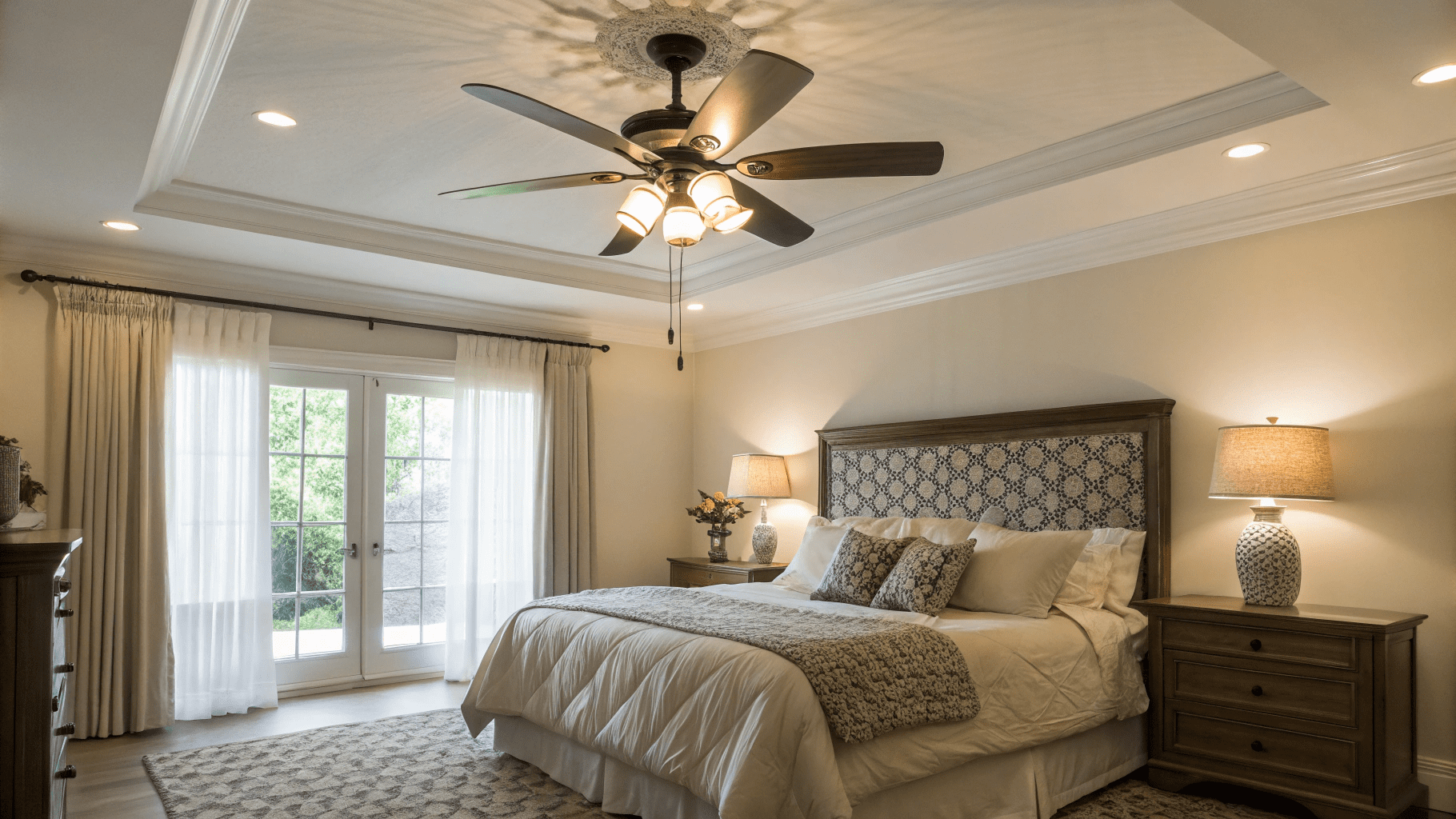 10+ Bedroom Ceiling Fan Ideas That Look Stylish