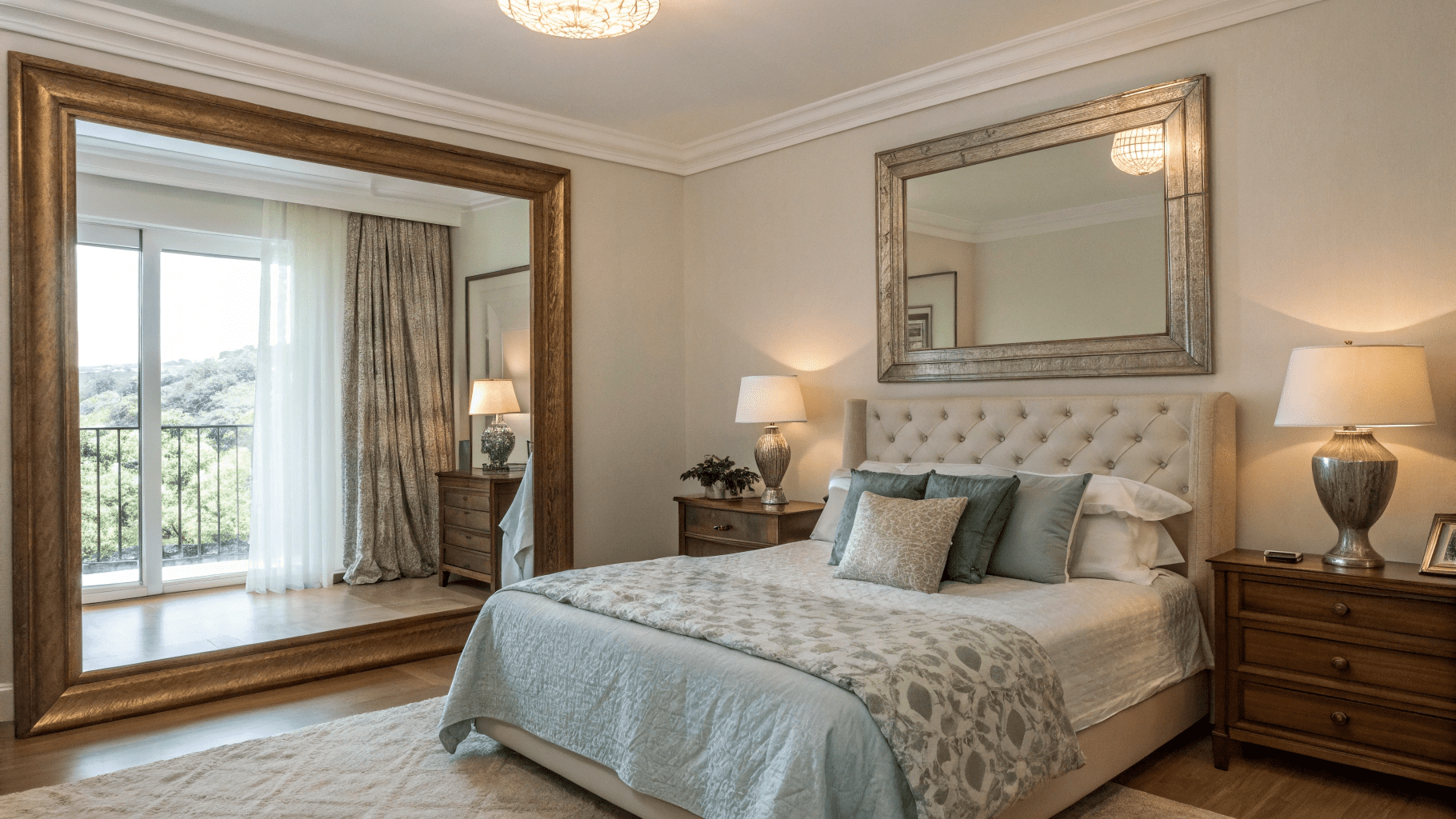 16+ Bedroom Mirror Ideas to Open Up Your Space