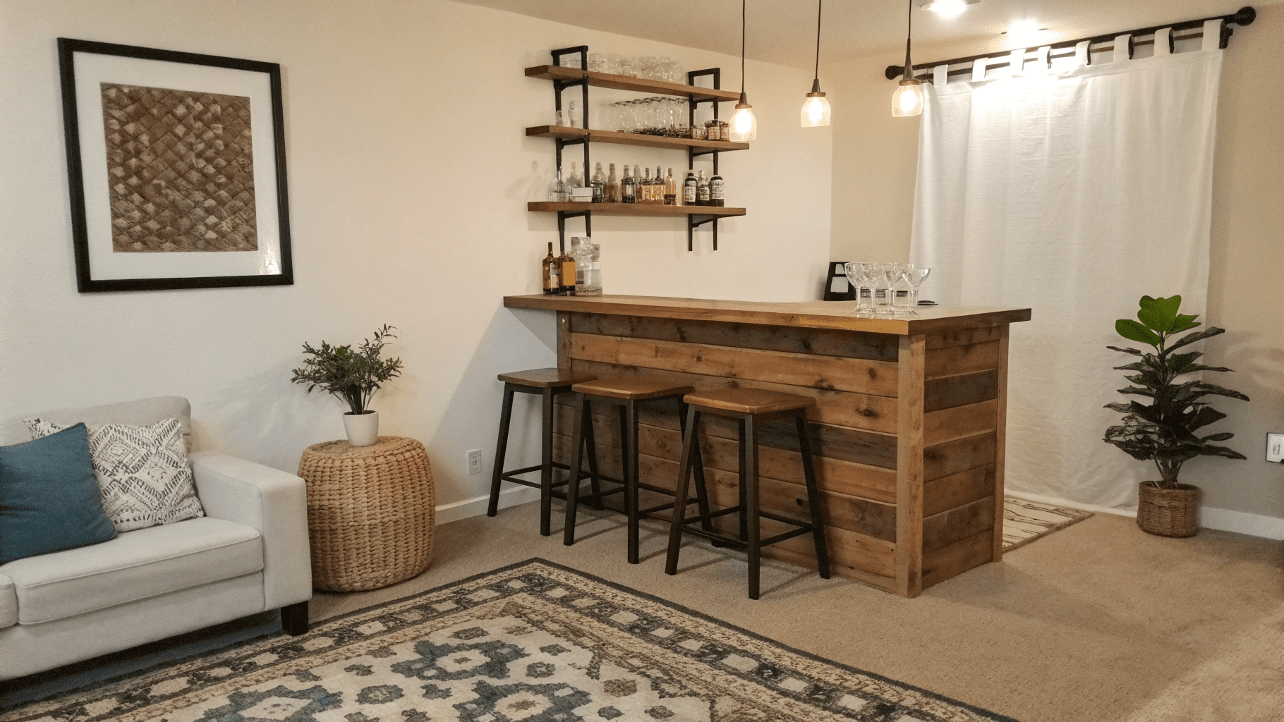12+ Budget-Friendly Home Bar Ideas That Look High-End