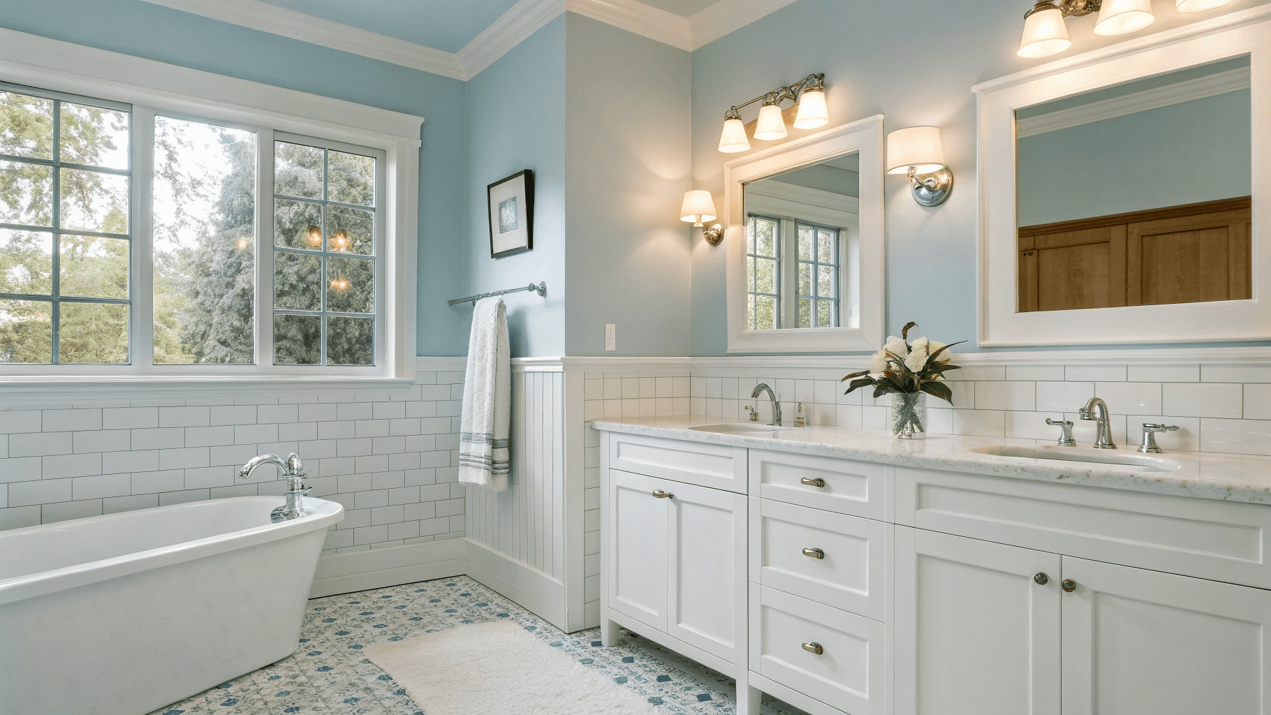 13+ Color Palette Ideas for a Fresh Bathroom Update