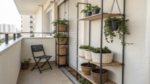 19+ Compact Storage Ideas for Small Balconies