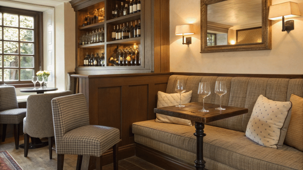 corner nook bar ideas