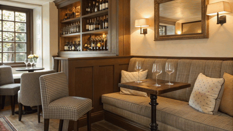 corner nook bar ideas