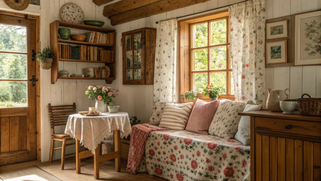 cottagecore decor ideas for warm home vibes