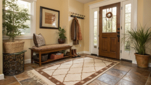 15+ Cozy Entryway Rug Ideas to Welcome Guests Warmly