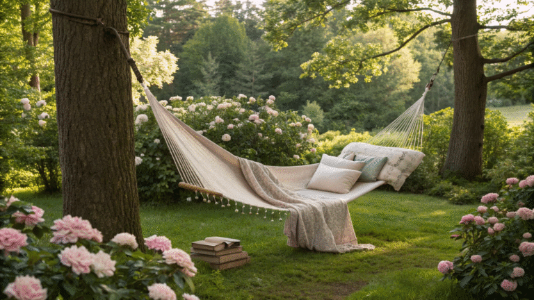 cozy hammock corner ideas
