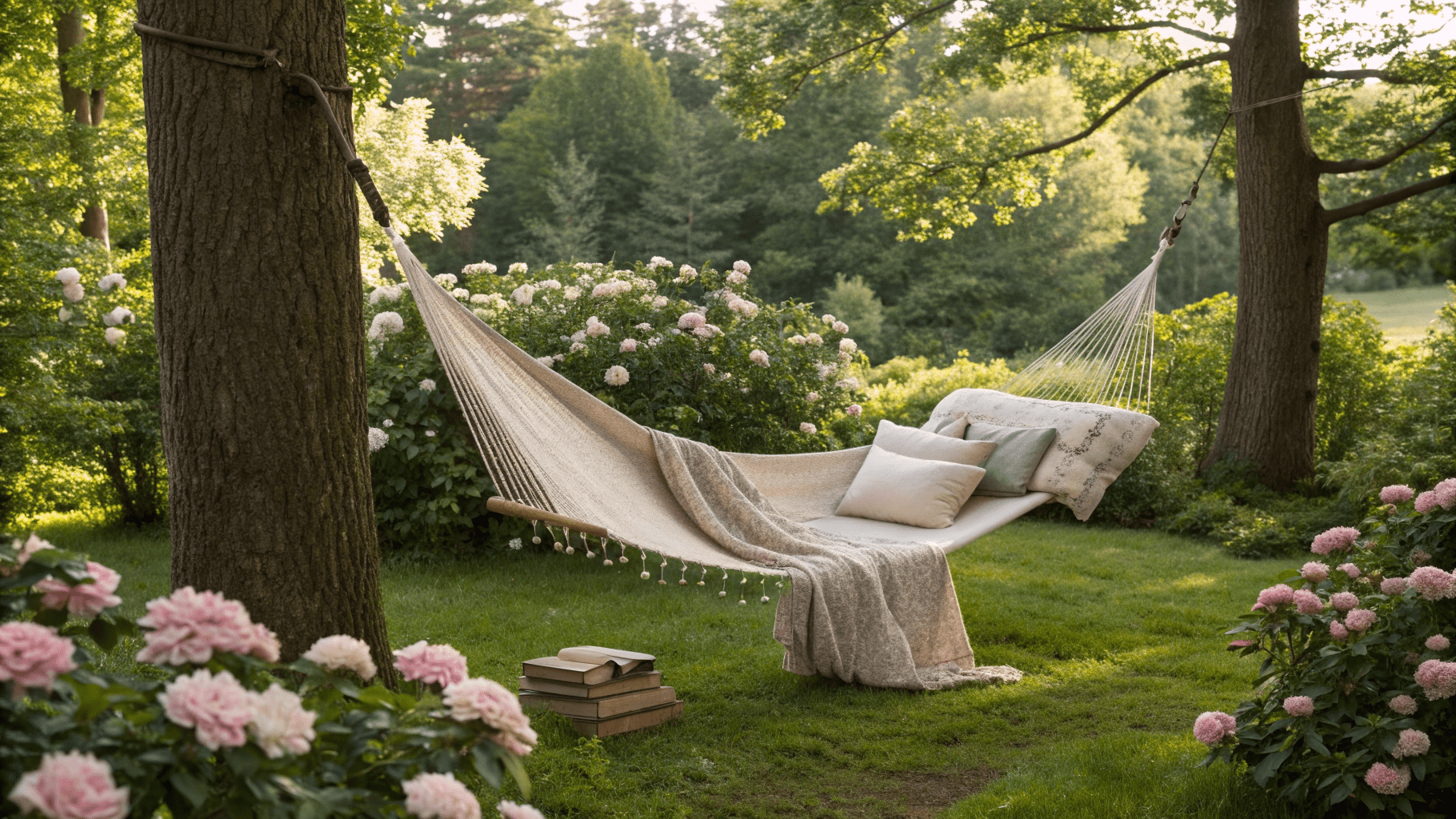 13+ Cozy Hammock Corner Ideas for Lazy Afternoons