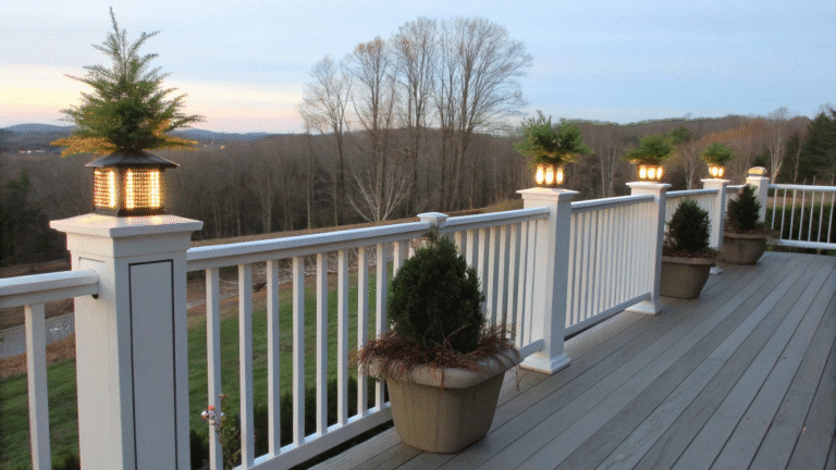 deck rail decor ideas that subtly enhance the view