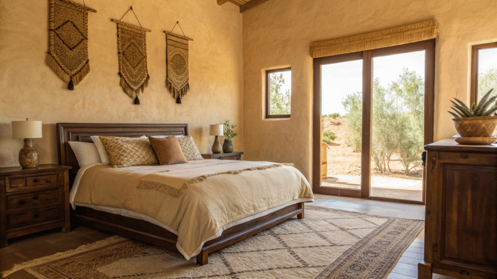 desert inspired bedroom ideas