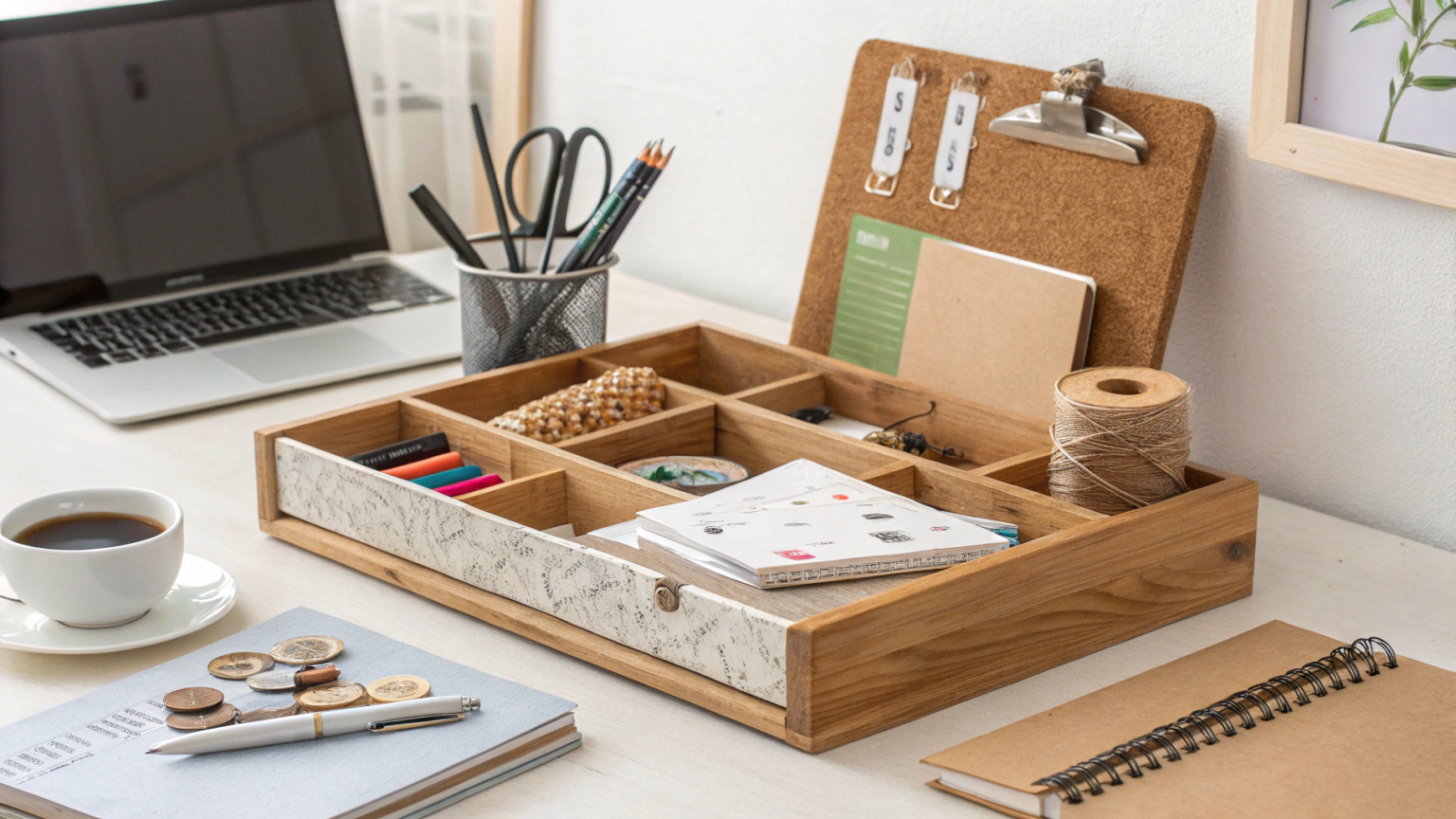 14+ DIY Desk Organizer Ideas for a Clutter-Free Space