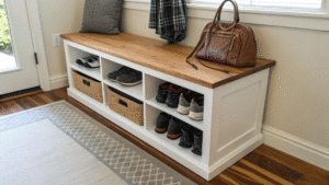 17+ DIY Entryway Bench Storage Projects